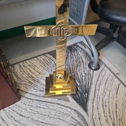 2' Brass Cross 