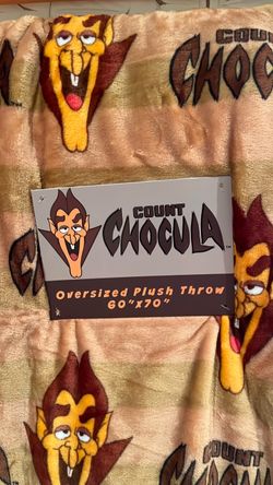 Count chocula blanket Halloween vintage
