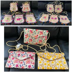 unique handloom embroidered vintage beach handbag purse gifts for women/girls