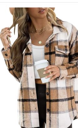 Women’s Plaid Flannel Jacket