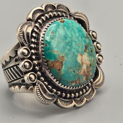 stunning Sterling Silver Turquoise ring