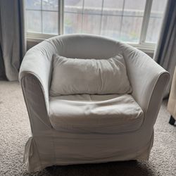 White Couch Chair 