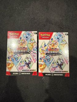 Pokemon Prismatic Evolution Booster Bundle