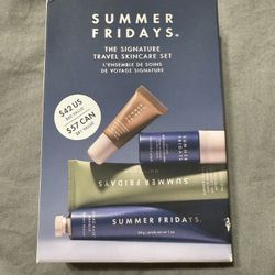 Summer Fridays Travel Skincare Set