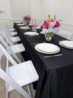 Resin garden chairs