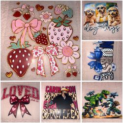 Transfers Available for Shirts, hoodies or crewnecks