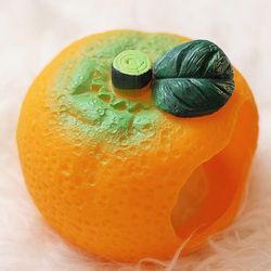 Fruity Orange Hamster Hideout/Toys/Hide ~~ Hamsters