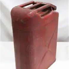 Large Vintage Metal Gas Can