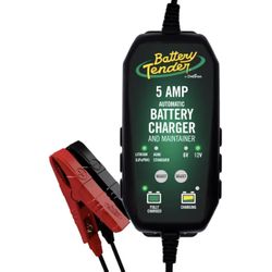 Battery Tender 5 AMP 12V Battery Charger and Maintainer - Automotive Smart Automatic Battery Charger for Cars SUVs and Trucks -Lead Acid, AGM, Gel, & 