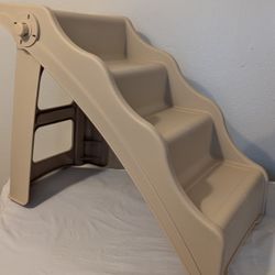 4-Step Foldable Plastic Steps