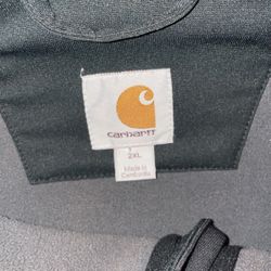 Black Mens Carhartt jacket 2XL