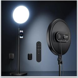 TODI Large Ring Light with 79" Stand, 6500K Full-Screen Selfie Light Ring with Stand and Phone Holder, Professional Big Ring Light for Live Stream, Yo