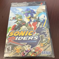 FACTORY SEALED* Sonic Riders Ps2