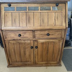 Oak Secretary Desk