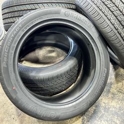 4x NEW TESLA TIRES MODEL Y CONTINENTAL AS 255/45R19 100% EV FOAM SILENT TIRES