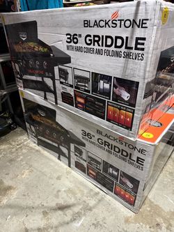 Blackstone 36inch Griddle with Hood - 4 Burner Black
