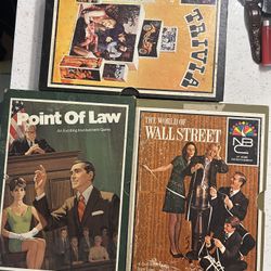 Vintage NBC board games 