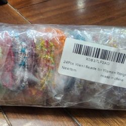 24pc Waist/anklet/wrist Bead Set