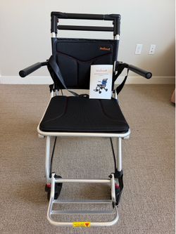 Medwarm Lightweight Folding Transport Wheelchair – Like New