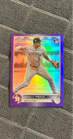 Houston Astros Jeremy Pena Rookie Card