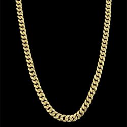 10k Gold MIAMI CUBAN Link Chain 