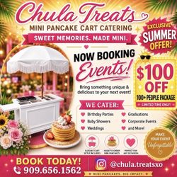 Mini Pancake Catering 🥞🍓
