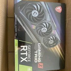 MSI GeForce RTX 3070 Ti GAMING X TRIO 8GB GDDR6X Graphics Card