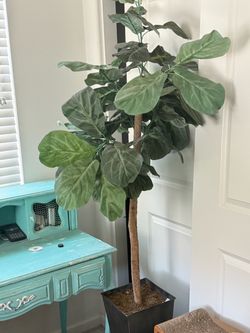 Large Artificial Fiddle Leaf Fig Tree