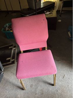 Church chairs lock in