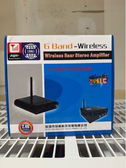 SOYO 2.4G Wireless Rear Stereo Amplifier Kit – New in Box