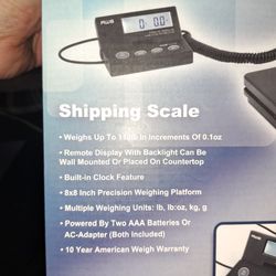 Nice Postal Shipping Scale Never USED in Box