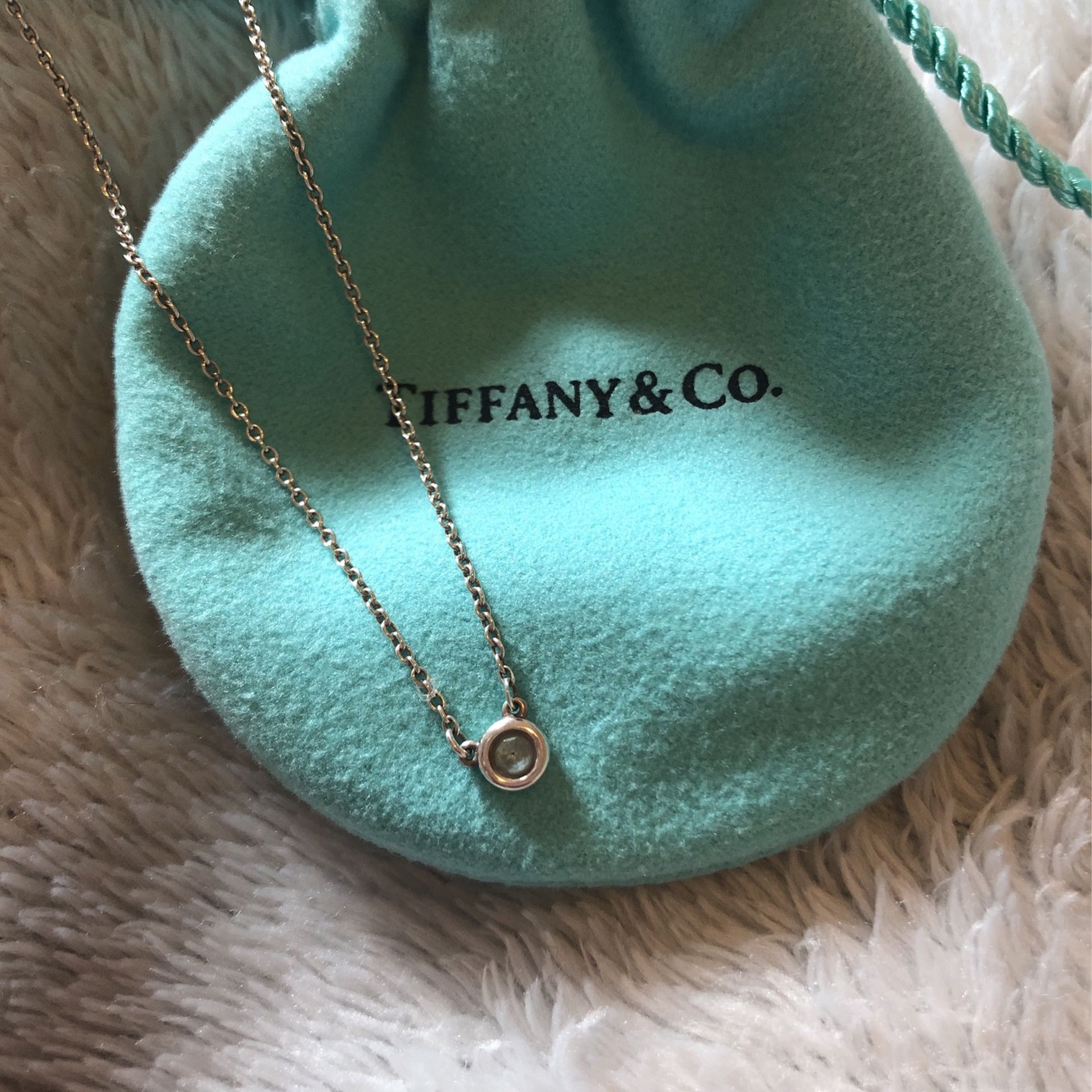 Tiffany &Co: Elsa Peretti Color By The Yard Necklace