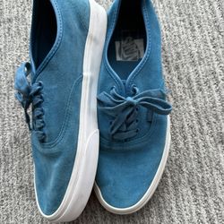 Soft Suede Blue Sapphire Vans