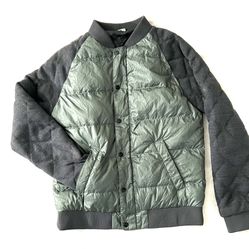 Mens North Face Goose Down Bomber Medium