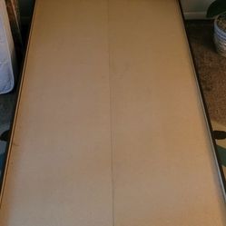 Bed Frame, Brown, Twin Size