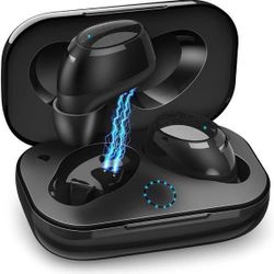 Wireless Earbuds,ZeroFire Bluetooth 5.0 True Wireless Earbuds with Charging Case HiFi Stereo Sound,UP to 15-Hour Battery,Sweat Resistant,Built-in Micr