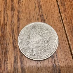Silver Morgan Dollar 1884
