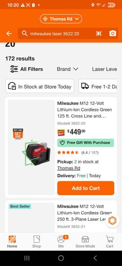 Milwaukee m12 laser