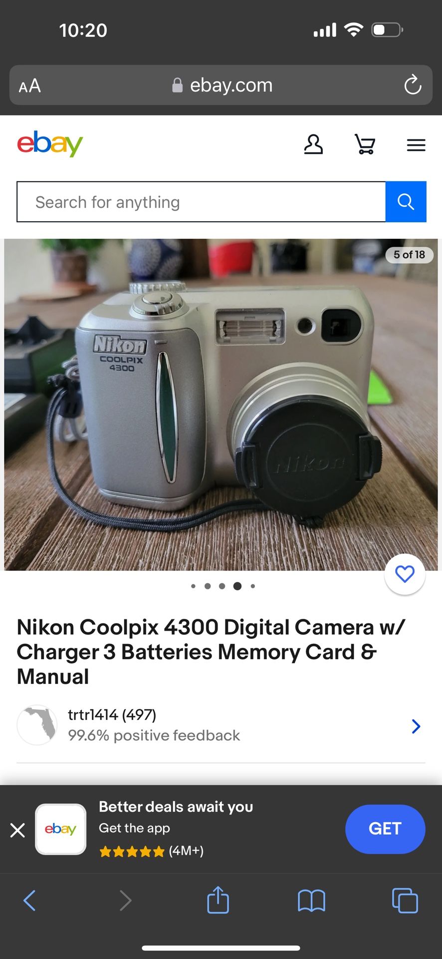 Nikon Coolpix 4300 Digital Camera
