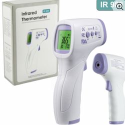 No Touch LCD Digital Infrared Non-contact Thermometer Ear Forehead Temperature Monitor Body Thermometer 2.0 (Necano)
