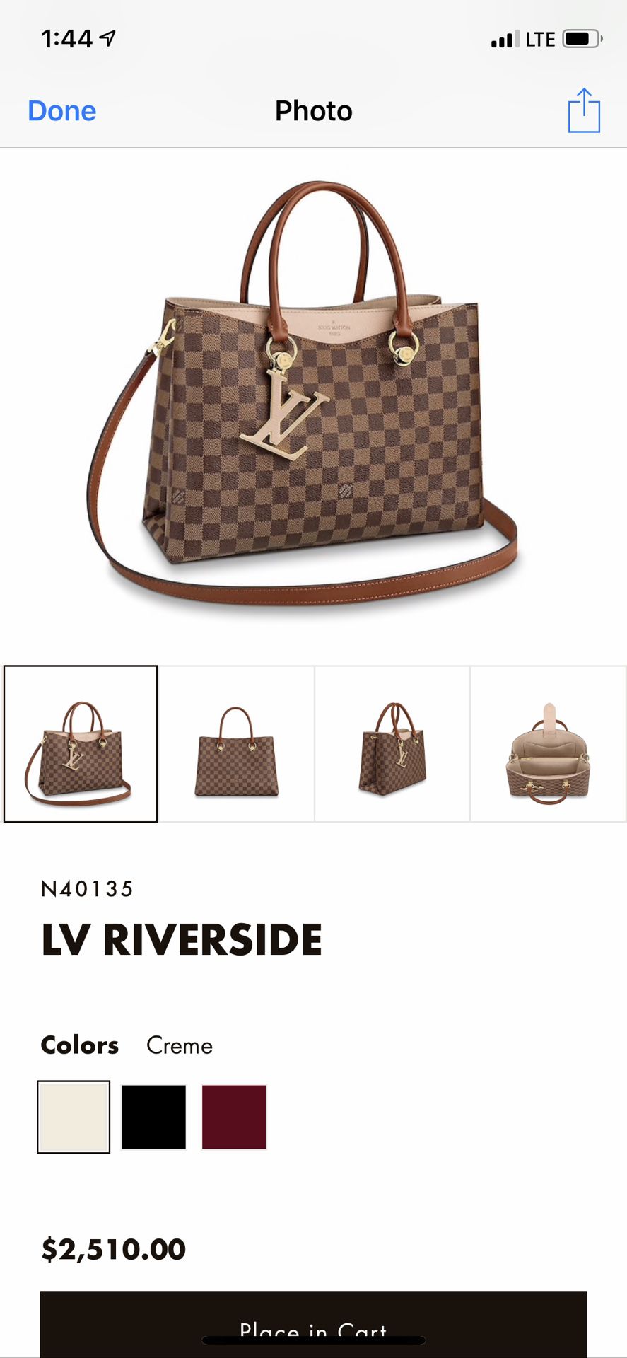 Louis Vuitton LV Riverside