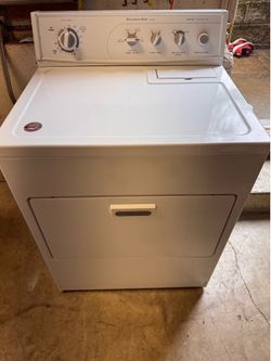 KitchenAid electric dryer