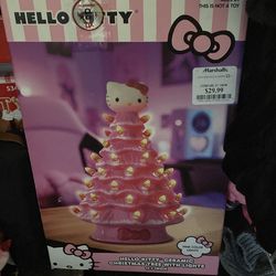 Hello kitty ceramic Tree new
