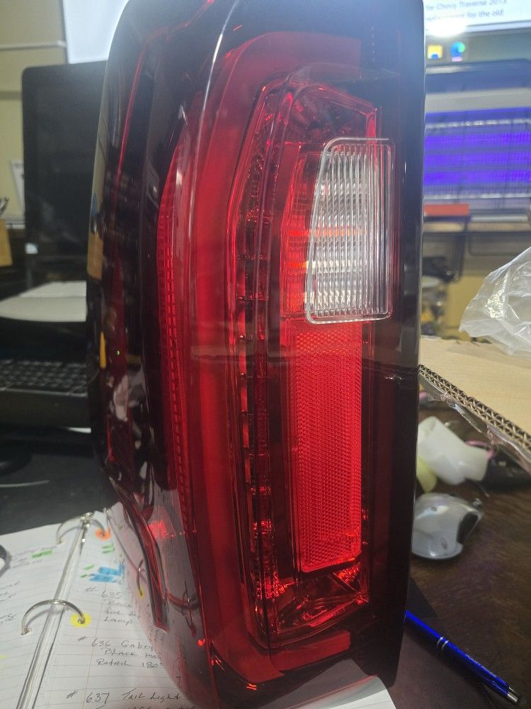 Tail Light Assembly Compatible With gmc Sierra 1(contact info removed) 3500hd Factory LED taillight Fits 2019 - 23
