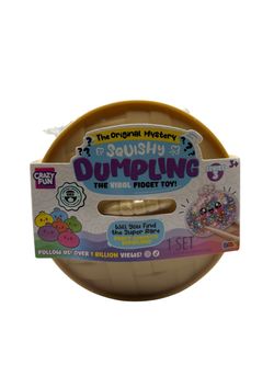 Crazy Fun Squishy Dumpling Series 3 Mystery Blind Pack, 1 Pack, Unopened