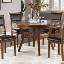 Brand New Cherry  5pc Dining Table Set 