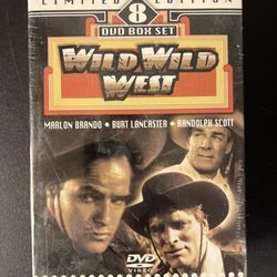 Wild Wild West (DVD, 2004, 8-Disc Set) Marlon Brando Burt Lancaster New Sealed