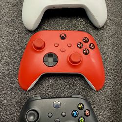 Official Microsoft Xbox Series Wireless Controller Red 1914 Tested Working