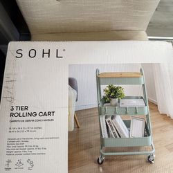 3 Tier Rolling Cart