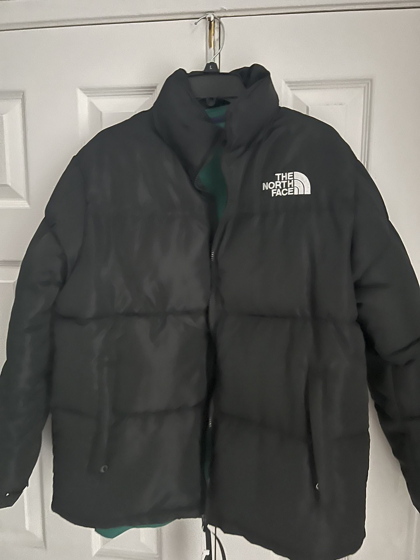 The North Face 700 Nuptse black puffer jacket